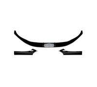 Front Bumper Splitter Diffuser For 2 Series F22 F23 M235i M240i For M-Sport 2014 To 2019 Car Spoiler Cover Guard Deflector Lips(One Set Gloss Black)