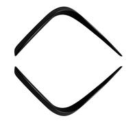 Front Bumper Splitter Fog Lamp Grill Spoiler Cover Air Vent Wind Knife For X5 G05 Sport 2019 2020 2021 2022 Car Front Spoilers(Glossy black)