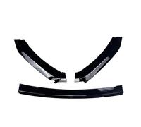 Front Bumper Splitter For Leon 3 MK3 MK3.5 5F For TSI For TDI For ST For SC For Cupra 12-16 Front Bumper Lip Spoiler Diffuser Tuning Body Kit Spoiler Lip Front Splitter