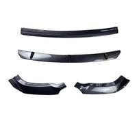 Front Bumper Splitter For Q3 2018 2019 2020 2021 2022 2023 2024 | ABS Car Front Lip Spoiler Bumper Splitter Body Kit Anti-collision Trim Exterior Mod Styling Front Bumper Lip(Carbon Look)