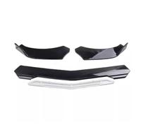 Front Bumper Splitter Front Bumper Diffuser Lip Splitter Spoiler Body Kit Battle Style Accessories For Toyota For Camry 2018+ Spoiler(Gloss Black White)