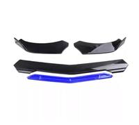Front Bumper Splitter Front Bumper Diffuser Lip Splitter Spoiler Body Kit Battle Style Accessories For Toyota For Camry 2018+ Spoiler(Gloss Black Blue)