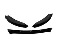 Front Bumper Splitter Front Bumper Lip Splitter Body Kits For Benz C Class W205 C205 S205 C160 C180 C200 C260 C300 C350e C450 For AMG 2015-2018 Spoiler(Gloss Black)