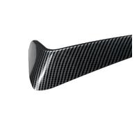 Front Bumper Splitter Front Bumper Side Air Vent Trim Fog Light Intake Frame Cover Spoiler Canard Splitter For BMW For X3 F25 For X4 F26 LCI Sport 2014-2017 Spoiler(Carbon Fiber Look)