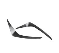 Front Bumper Splitter Front Bumper Side Canards Dive Planes Trim Glossy Black Carbon Fiber Look For Mustang GT S650 2024 2025 Spoiler(Carbon Fiber Look)
