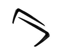 Front Bumper Splitter Glossy Black Front Bumper Side Air Vent Trim Intake Frame Grille Splitter Spoiler Canard Lip For VW For Golf 7 MK7 For GTI For GTD 2012-2017 Spoiler
