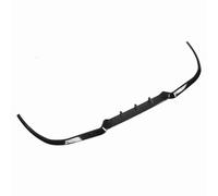 Front Bumper Splitter Lip Spoiler Tough ABS Universal Fitment for A4 A6 Car Enhances Aerodynamics Sporty Style Easy Installation 3PCS Kit (Bright Black)