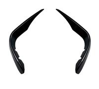 Front Bumper Splitter Spoiler Fog Light Canard for GLC-Class X253 2016-2019 GLC260 300 GLC43 Black