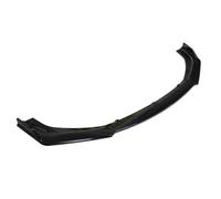 Front Bumper Splitter Universal Car Front Shovel Three Section Lip Chin Bumper Carbon Fiber Modification Spoiler Spoiler(Bright Black)