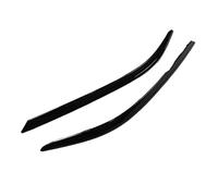 Front Bumper Spoiler 2PCS For Passat B8 B8.5 For TSI For TDI For R-Line 2016-2023 Car Body Kits Tuning Front Headlight Eyelid Cover ABS Trim Front Bumper Lip Splitter(B8 2016-2019)