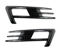 Front Bumper Spoiler Fog Lamp Cover Air Knife Splitter Body Kit For Golf 7 MK7 2013 2014 2015 2016 PYPFQUMQGR(Carbon look)