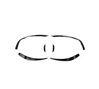 Front Bumper Spoiler For A Class W176 Pre-Facelift For AMG A180 A200 A250 A45 2013 2014 2015 2/4/6PCS Front Bumper Canards Spliter Body Kit Front Lip Splitter Spoiler(Up Side Down)