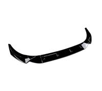 Front Bumper Spoiler For A4 S4 B9.5 2020 2021 2022 2023 2024 Car Front Spoiler Lip Splitter Lower Blade Trim Deflector Front Lip Spoiler(Glossy Black)