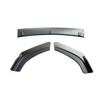 Front Bumper Spoiler For A6 C8 2019 To 2023 Splitter Protector Plate Lip Front Bumper Lip Spoiler(Matte Black)