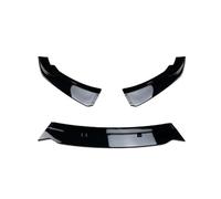 Front Bumper Spoiler For BMW 1 For Series F20 F21 2015-2019 Front Lip Spoiler Splitter Direct Fit ABS Material Body Kit Glossy Black Car Front Lip(Glossy Black)
