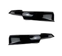 Front Bumper Spoiler For BMW F30 F31 F35 320i 328i 330i 335i 340i 316d 2012-2019 Front Bumper Splitter Trim Kit Fog Light Lamp Cover Canards(Down black)
