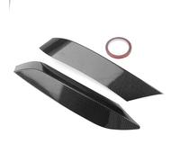 Front Bumper Spoiler For BMW F80 For M3 F82 F83 For M4 2015-2020 2PCS Front Bumper Side Air Vent Splitter Intake Frame Spoiler Canard Brow Splitter(Carbon Black)