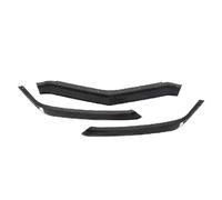 Front Bumper Spoiler For Chevrolet For Corvette C8 For Stingray Z51 2020-2025 Car Front Bumper Lip Splitter Diffuser Guard(Carbon Fiber look)