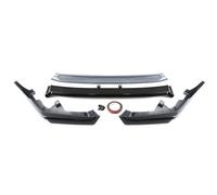 Front Bumper Spoiler For Civic 11th Gen 2022 2023 2024 Car Front Bumper Spoiler Lip Lower Flare Splitter Guard Bracket Blade Protector Splitter(Gray)