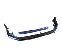 Front Bumper Spoiler For Civic 11th Gen 2022 2023 2024 Car Front Bumper Spoiler Lip Lower Flare Splitter Guard Bracket Blade Protector Splitter(Blue)