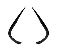 Front Bumper Spoiler For E Class W213 C238 E200 E220 E300 E350 E400 E43 2016-2020 Air Vent Body Kits Front Bumper Splitter Canards Front Lip Splitter Spoiler(Gloss Black UP)