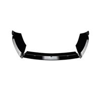 Front Bumper Spoiler For For Fiesta ST MK6 For B-Max B232 2008-2017 Front Bumper Spoiler Lip Lower Splitter Blade Guard Deflector Splitter(Glossy Black)