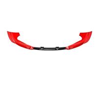Front Bumper Spoiler For Jeep For Grand For Cherokee SRT SRT8 2012-2016 2013 2014 3PCS Car Front Bumper Lip Splitter Spoiler Body Kit Splitter(Red Black)