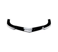 Front Bumper Spoiler For Mercedes For Benz C-Class C63 For AMG W204 2011-2014 Front Bumper Spoiler Kit Diffuser Splitter(Glossy Black)