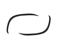 Front Bumper Spoiler For Mercedes For Benz C-Class W205 C180 C200 C260 2019-2021 Front Bumper Splitter Side Spoiler Air Vent Wind Knife(1 Glossy black)