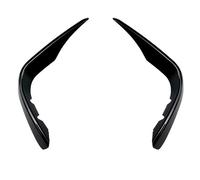 Front Bumper Spoiler For Mercedes For Benz GLC Class GLC260 GLC300 GLC43 AMG X253 2016-2019 Front Bumper Trim Splitter Canards Air Vent Fin(2PCS Carbon Look)