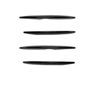 Front Bumper Spoiler For Mercedes For Benz GLC Class GLC260 GLC300 GLC43 AMG X253 2016-2019 Front Bumper Trim Splitter Canards Air Vent Fin(4PCS Glossy Black)