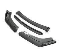 Front Bumper Spoiler For SUZUKI SX4 For S-cross For Splitter 2013 2014 2015 Protector Plate Lip Body Kit MZEER(All carbon surface)