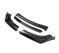 Front Bumper Spoiler For SUZUKI SX4 For S-cross For Splitter 2013 2014 2015 Protector Plate Lip Body Kit MZEER(All gloss black)