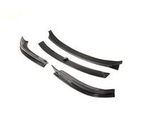 Front Bumper Spoiler For Tesla For Model S 70D P85D 90D P100D Sedan 4 Door 2016-2020 Front Bumper Lip Spoiler 4PCS/Set Protector Parts Splitter(Rhd Gray)