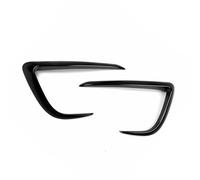 Front Bumper Spoiler For Tesla For Model Y 2020-2023 2PCS Front Bumper Side Air Vent Splitter Lip Cover Fog Light Intake Spoiler Protector Splitter(Glossy Black)