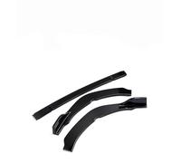 Front Bumper Spoiler For Toyota For Camry L LE XLE 2018 2019 Car Front Bumper Spoiler Lip Lower Splitter Plate Blade Trim Guard Protector Splitter(Glossy Black)