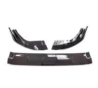 Front Bumper Spoiler For Toyota For RAV4 2019-2023 Car Front Bumper Lower Spoiler LipSplitter Chin Blade Plate Board Trim Body Kit Protector Splitter(Carbon Black)