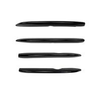 Front Bumper Spoiler Front Bumper Splitter Fog Lamp Grill Spoiler Cover Air Vent Wind Knife For Mercedes For Benz CLA-Class C118 W118 CLA200 2020-2023(Carbon Look)