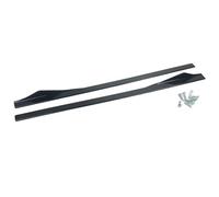 Front Bumper Spoiler GLOSS BLACK FOR BMW F22 F23 SIDE SKIRT EXTENSION 13-18 BLADE
