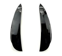 Front Bumper Spoiler Lip For Benz E Class W213 C238 S213 AMG 2016-2020 Pre-Facelift Exterior Body Side Front Bumper Lip Trim Cover Stickers(Gloss Black)