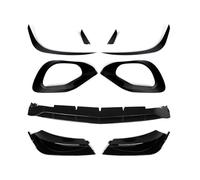 Front Bumper Spoiler Lip For Benz W206 C300 2022-2024 Car Front Bumper Lip Spoiler Diffuser Splitter Lip Fog Light Cover Canard Trim Car Tuning