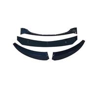 Front Bumper Spoiler Lip For BMW 1 Series E82 E88 For M For Sport For M-Tech 4PCS 2008 To 2013 Style Front Bumper Lip Diffuser Splitter Spoiler Gloss Black