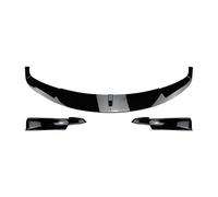 Front Bumper Spoiler Lip For BMW 3 Series F30 F31 320i 328i 330i 335i M-Sport 2013-2019 Car Front Lip Spoiler Bumper Splitter Deflector(Glossy black)