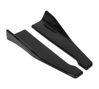 Front Bumper Spoiler Lip For BMW For F30 Car Side Skirt Bumper Spoiler Splitter Protector Front Blade Diffuser Step Universal(Glossy Black)
