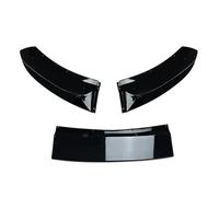 Front Bumper Spoiler Lip For BMW For X5 F15 For M For Sport MP 2014 2015 2016 2017 2018 Front Bumper Lip Spoiler Splitter By Glossy Black Canards Diffuser(Glossy Black)