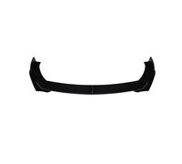Front Bumper Spoiler Lip For Nissan 370Z 350Z Car Front Bumper Lip Chin Spoiler Splitter Body Kit Guard Deflector Lips Covers Auto Parts Black(Glossy Black)