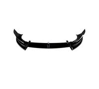 Front Bumper Spoiler Lip For Tesla For Model For Y 2024 2025 Car Front Bumper Lip Trim Splitter Lower Diffuser Body Kits Spoiler(Gloss Black)