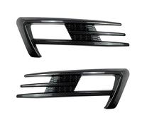 Front Bumper Spoiler Lip For Vw For Golf 7 For Golf 7.5 MK7 MK7.5 For TSI For TDI 2x 2012 To 2019 Front Bumper Lip Fog Light Lamp Grille Cover Trim By ABS(Carbon Look1)