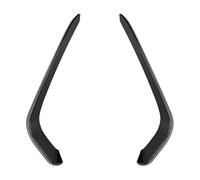 Front Bumper Spoiler Lip For VW For Passat B8 2016 To 2019 Front Bumper Spoiler Lip Blade Lower Grille Fog Lamp Light Car Sticker Gloss Black(Gloss Black)