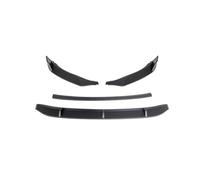 Front Bumper Spoiler Lip For VW For Passat B8 2017 2018 2019 ABS Front Bumper Spoiler Lip Lower Body Kit Diffuser Splitter Tuning Guard Glossy Black(Matte Black)